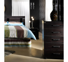 Узкий бельевой комод Мира MIRA-28 венге Узкий бельевой комод Мира MIRA-28 венге