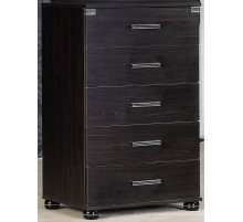 Узкий бельевой комод Мира MIRA-28 венге Узкий бельевой комод Мира MIRA-28 венге