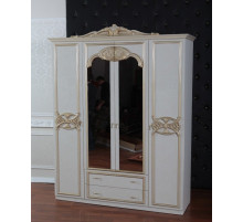 Четырехстворчатый шкаф Ольга (беж)