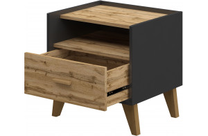 Тумба прикроватная Сканди МН-036-28(графит)