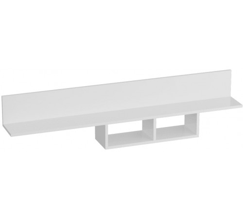 Настенная полка Кёльн-1380 Белый Аляска Настенная полка Кёльн-1380 Белый Аляска