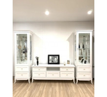 Шкаф-витрина для посуды Римини MUR-118-11 одностворчатый