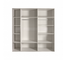 Пятистворчатый шкаф для одежды с ящиками и зеркалами Богемия Фарфале (Bogemia Farfalle) БМШ1/51 (Fа) Пятистворчатый шкаф для одежды с ящиками и зеркалами Богемия Фарфале (Bogemia Farfalle) БМШ1/51 (Fа)