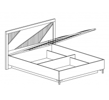 Двуспальная кровать 160х200 с подъемным механизмом Родос 135 Двуспальная кровать 160х200 с подъемным механизмом Родос 135