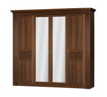 Шкаф четырехдверный с зеркалами Лючия 203 темный Шкаф четырехдверный с зеркалами Лючия 203 темный