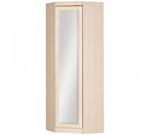 Угловой шкаф с зеркалом для прихожей Инна 621 светлый Угловой шкаф с зеркалом для прихожей Инна 621 светлый