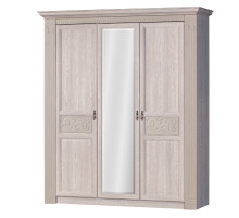 Трехдверный шкаф для одежды Лючия 180 светлый Трехдверный шкаф для одежды Лючия 180 светлый