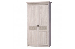 Двухдверный шкаф для одежды Лючия 181 светлый Двухдверный шкаф для одежды Лючия 181 светлый